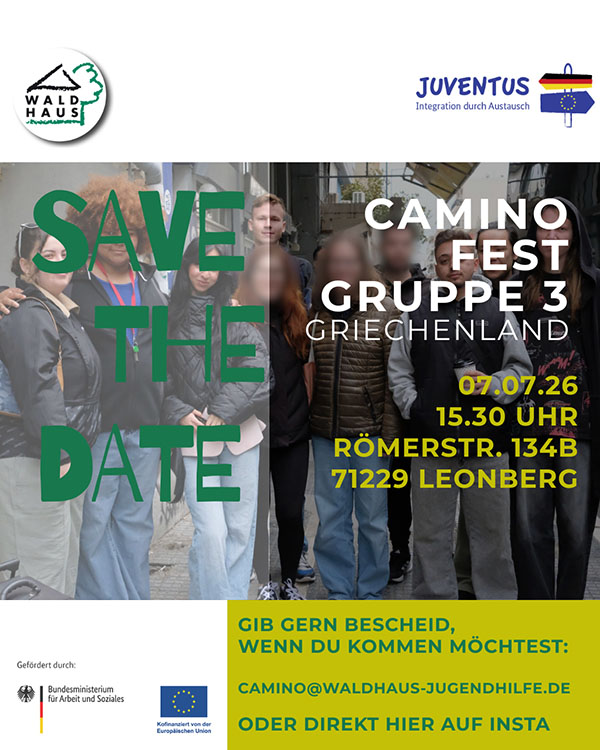 Flyer zum Caminofest am 07.07.26