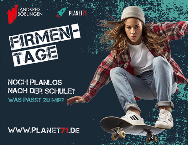 Ein Jugendlicher auf einem Skateboard