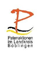 Logo Patenmodell mit Schrift darunter: Patenaktionen im Landkreis Böblingen