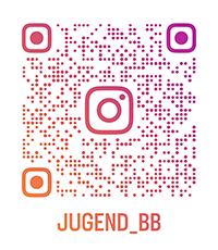 Abbildung des QR-Codes der Instagram Seite jugen_bb
