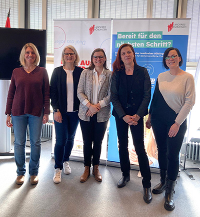 Team des Bildungsbüros Landkreis Böblingen Teambild des Bildungsbüros